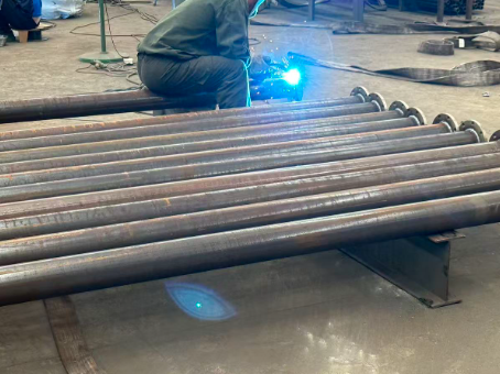 海东20#无缝注浆管加工108*6钢花管棚管